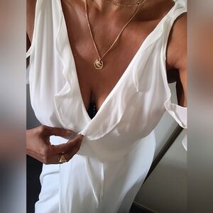 Gorgeous Frilled Wrap Maxi Dress (Boho Style)